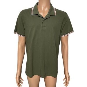 Jack Spade Men’s Green XL Short Sleeve Polo Shirt in EUC